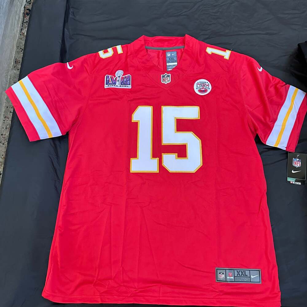 Nike On-Field Patrick Mahomes #15 Kansas City Chiefs Men's Red Home Jersey